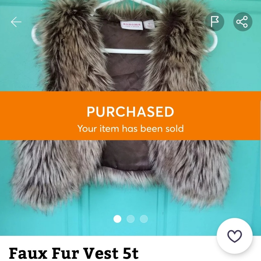 Fur Vest 5T
